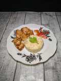 Honey Mustard Chicken with Cauliflower Rice(Lunch Sihat)