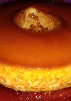 Una foto de Flan súper fácil