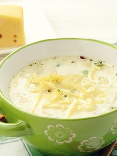 Фото Сырный крем-суп.