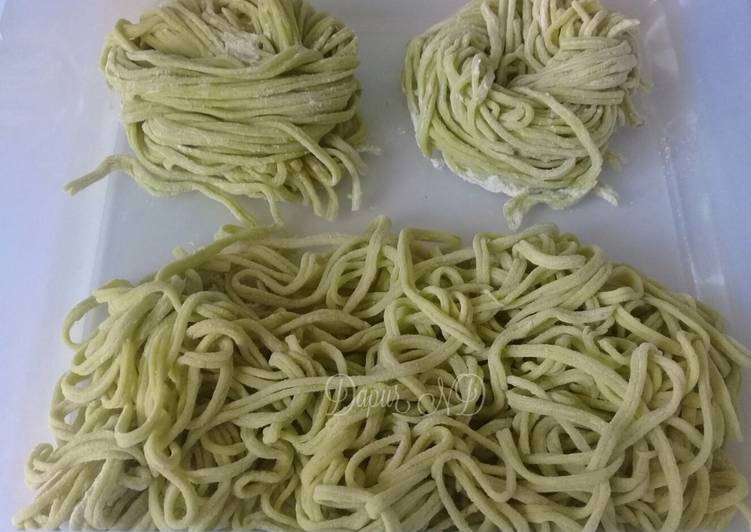 Mie Hijau Homemade