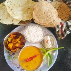 A picture of Bihari Chana daal tadka (Authentic dal fry with tadka)😋.