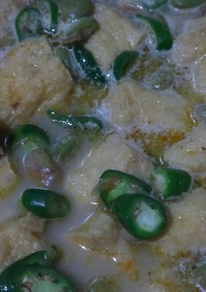 Foto resep Lodeh Tahu Tempe Kacang Koro