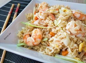 Foto principal de Khao Pad Kung -arroz frito con langostinos-