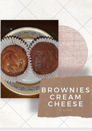 Foto resep Brownies cream cheese