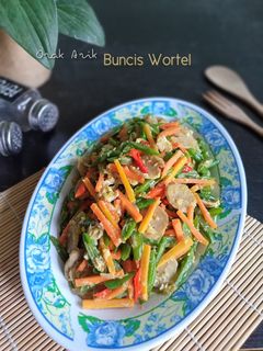 Foto resep Orak Arik Buncis Wortel