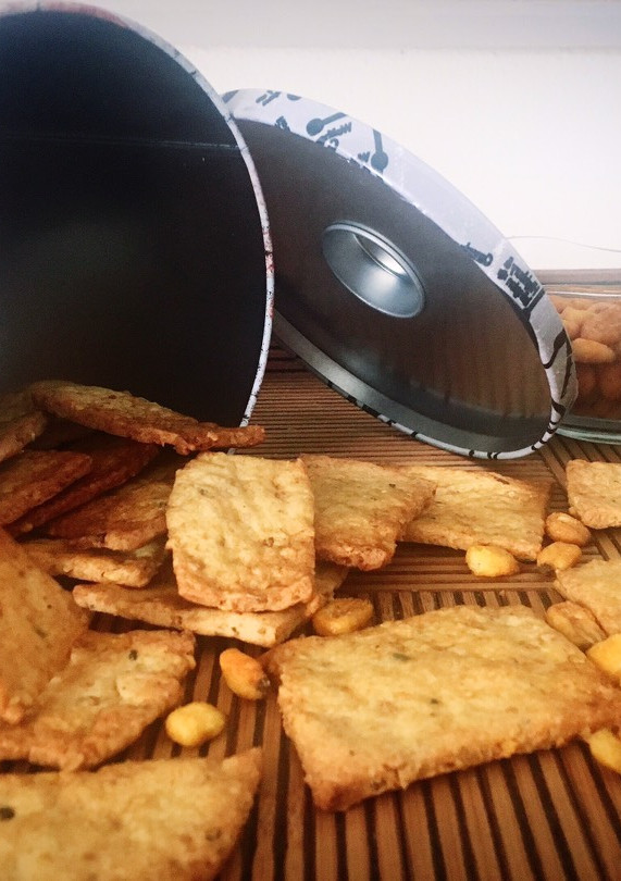 Una foto de Crackers de kikos (maíz frito)