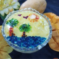 A picture of Mango Custard.