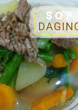 Foto resep Sop Daging
