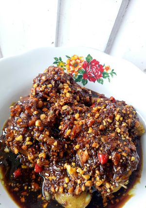 Foto resep Ayam kecap saus kacang