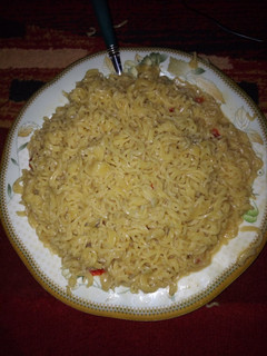 A picture of Indomie.