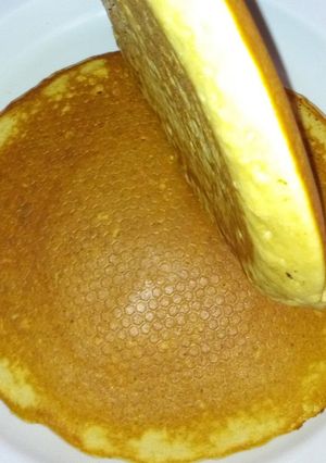 A picture of Fluffy pancakes.