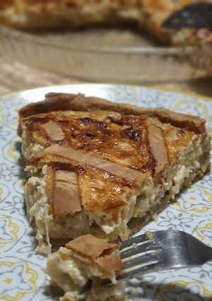 Une photo de Quiche de saison endives sarrasin