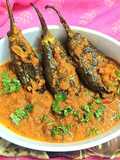 Rajasthani Stuffed Eggplant