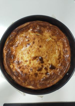 Una foto de Tarta de queso al horno