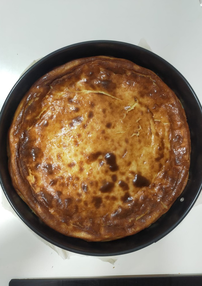 Una foto de Tarta de queso al horno