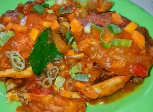 Foto resep Kepiting saus padang