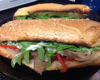 Best Recipe Horsey Steak Sandwich Delicious Nutritious