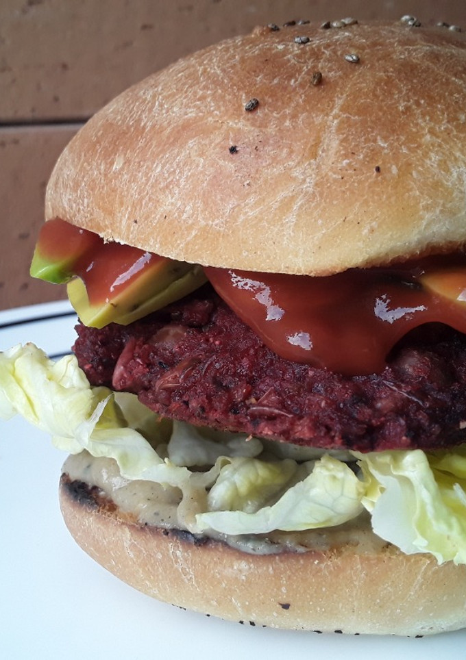 Una foto de Hamburguesas de remolacha🍔!!!