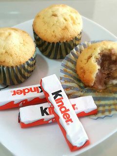 Una foto de Muffins de chocolate kinder