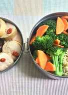 無油煙便當:醉雞卷糙米飯