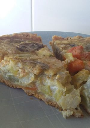 Una foto de Tarta de Verduras