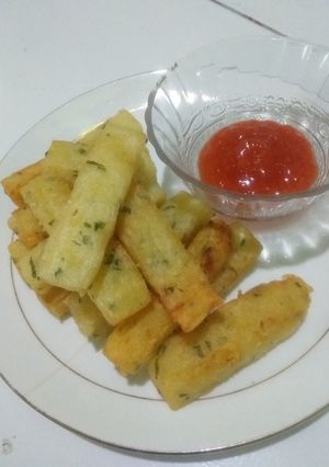 Foto resep Stik kentang goreng renyah