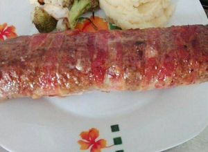 Una foto de Carne enrollada