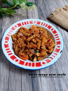 Foto resep Tumis tempe ayam suwir
