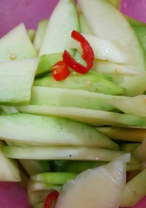 Foto resep Asinan mangga muda