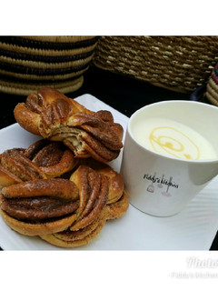 A picture of Cinnamon sweet bread😋😋❤.