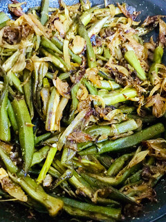 A picture of Bhindi Masala.