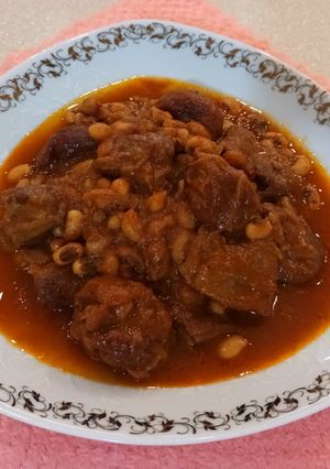 عکسی از دستور خورش ترشی قورمه(ترشی گورما اردبیل)