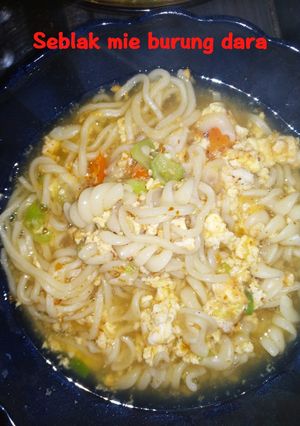 Foto resep Seblak mie burung dara