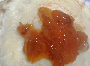 Una foto de Mermelada de uvas blancas