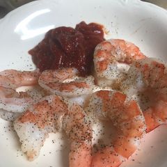 A picture of Quick shrimp snack.