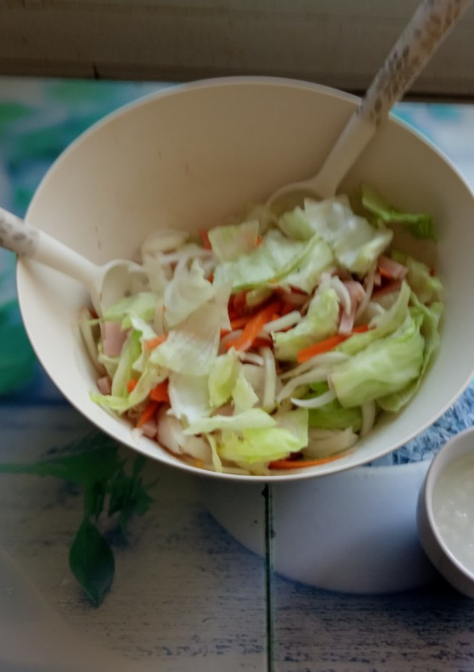 Una foto de Ensalada china a mi estilo