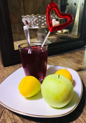 عکسی از دستور شربت آلبالو 🍒