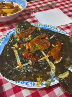 Una foto de Rodaballo al horno estilo casero