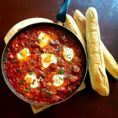 Shakshuka A picture of Shakshuka.