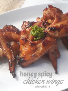 Foto resep Honey Spicy Chicken Wings