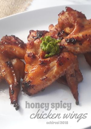 Foto resep Honey Spicy Chicken Wings