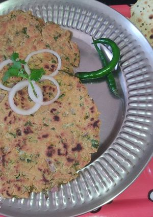 A picture of Besan ki koki.