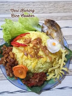 Foto resep Nasi Kuning Rice Cooker