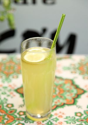 Hình của món Chanh nóng.