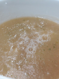 A picture of Pawpaw and cucumber puree.