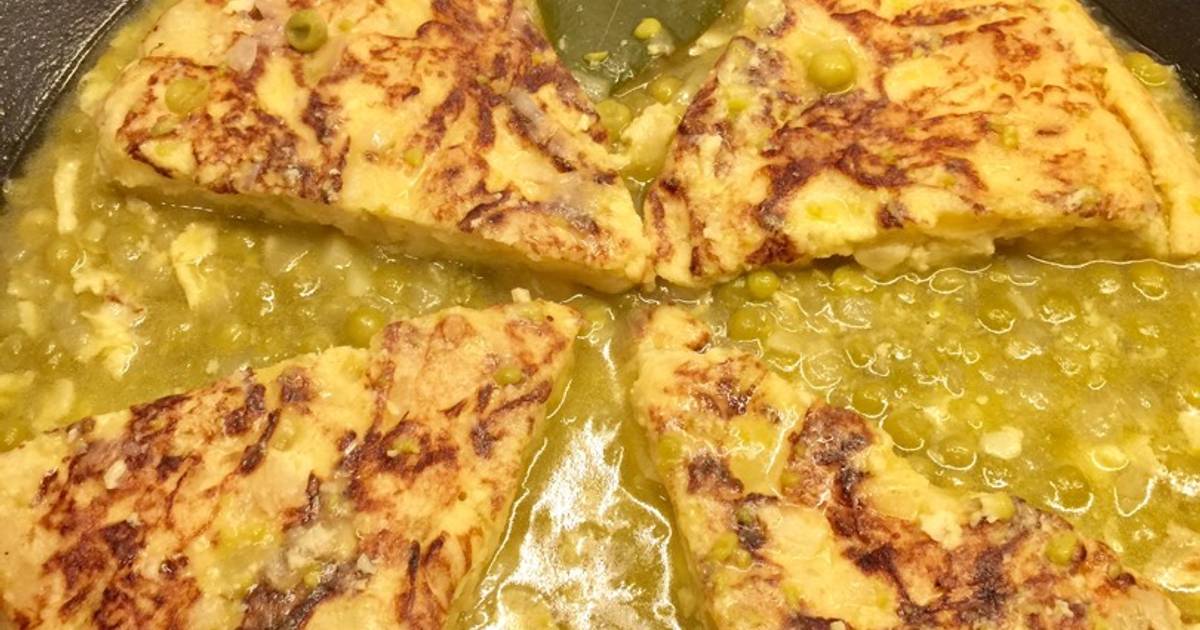Tortilla de patata en salsa Receta de Cookpad