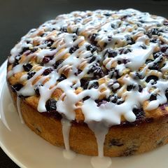 Blueberry Butter Cake A picture of Blueberry Butter Cake.