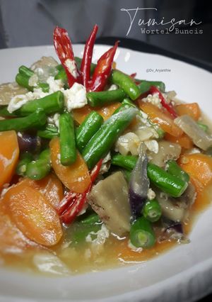 Foto resep Tumisan wortel buncis