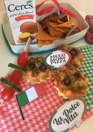 A picture of Italy inspired lunch box!.