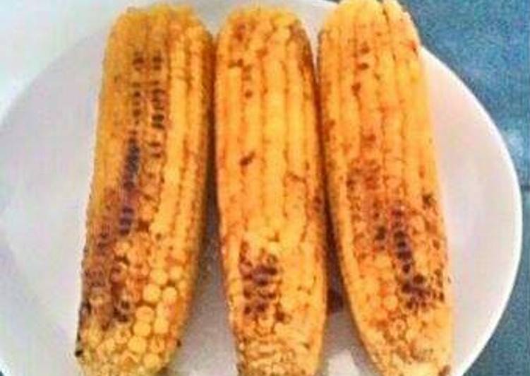 Resep Jagung Bakar  Pedas Manis dgn Happycall oleh Renika 